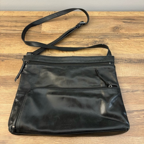 Margot New York Anthropologie Leather Crossbody Bag Women’s - Picture 1 of 11